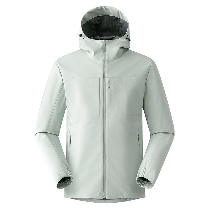 Herren Leichte Allround‑Softshelljacke mit thermoregulierender Membran, ergonomischem Schnitt & verdeckter Brusttasche Echoarchiv