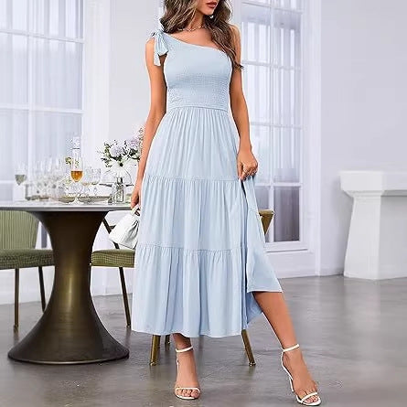 Damen Maxikleid mit ärmellosem Design und elastischem Bustier Echo Archiv