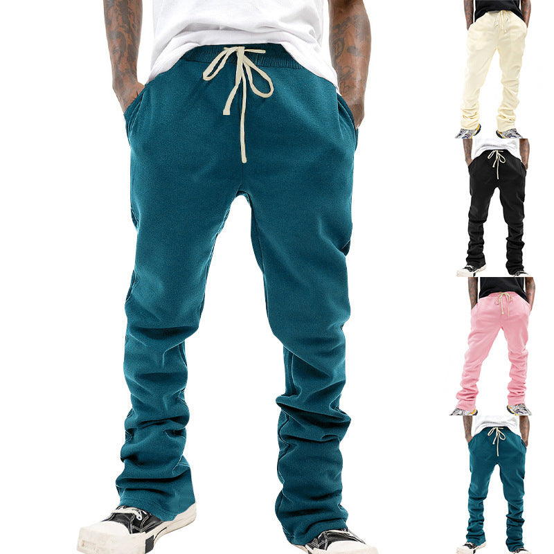 Herren bequeme Sweatpants mit elastischem Bund und seitlichen Eingrifftaschen Echoarchiv