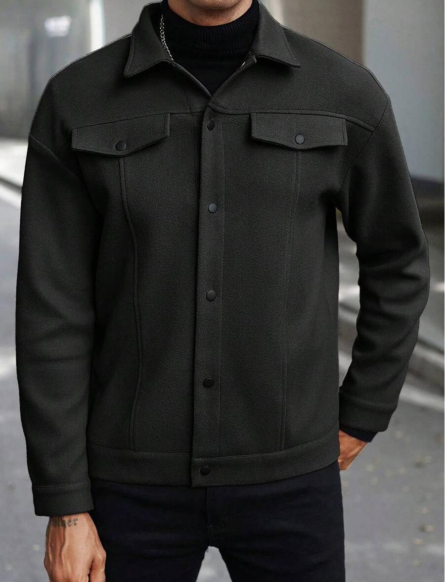 Herren modische Overshirtjacke Echoarchiv