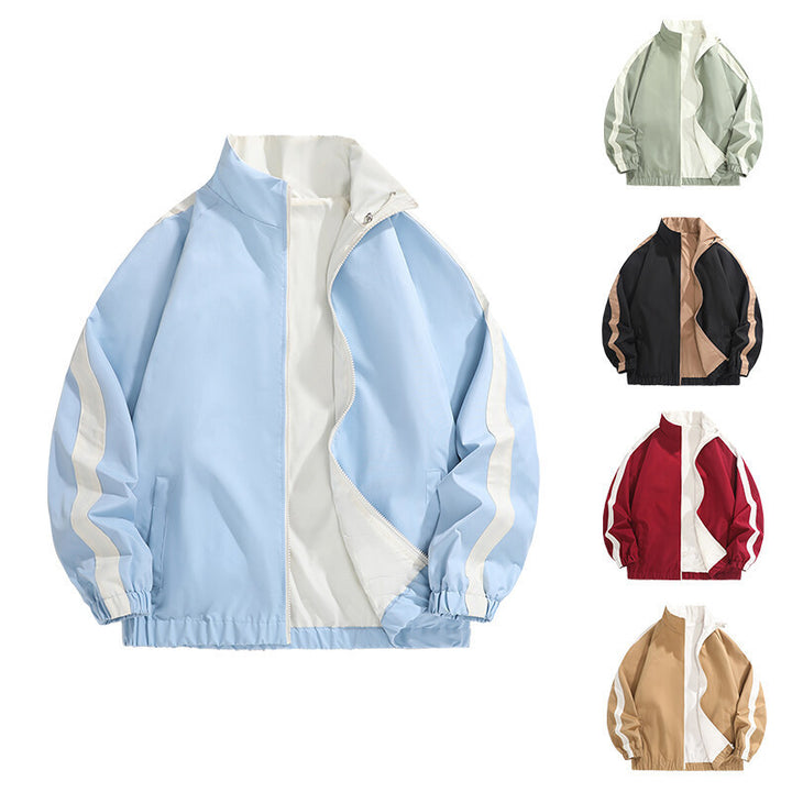 Herren modische Freizeitjacke mit sportlichem Schnitt und kontrastierenden Akzenten Echoarchiv