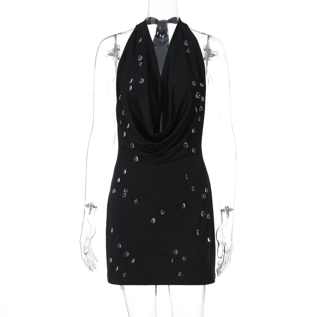 Damen Raffiniertes Minikleid mit verführerischem Dekolleté – Élara