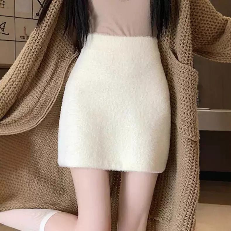 Damen Elegante und bequeme Wollrock Echo Archiv