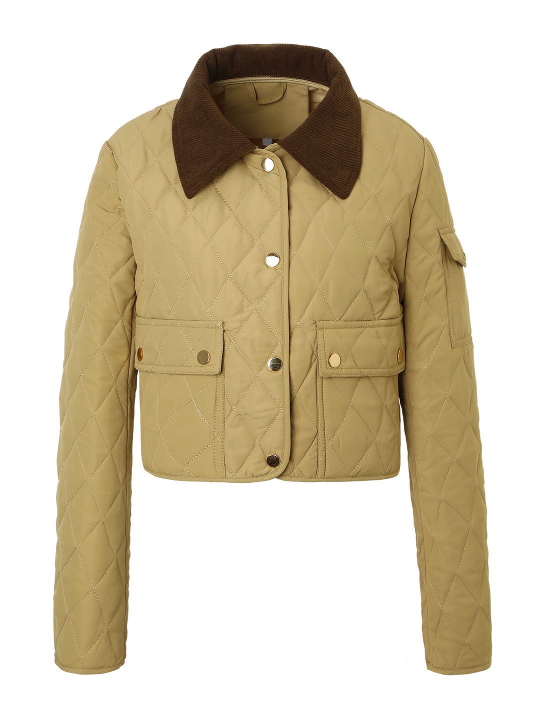 Damen Modische Kurzjacke mit Steppdesign Echo Archiv