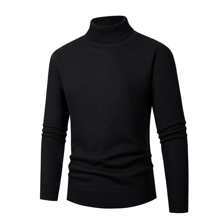 Herren eleganter Rollkragenpullover aus hochwertigem Material Echoarchiv