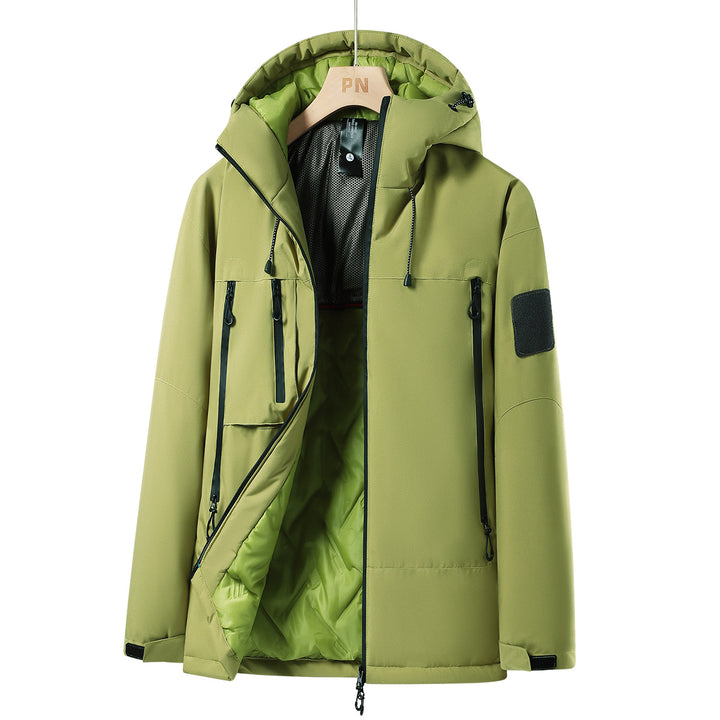 Herren Funktionsjacke mit isolierender Füllung und praktischem Kapuzen-Design Echoarchiv
