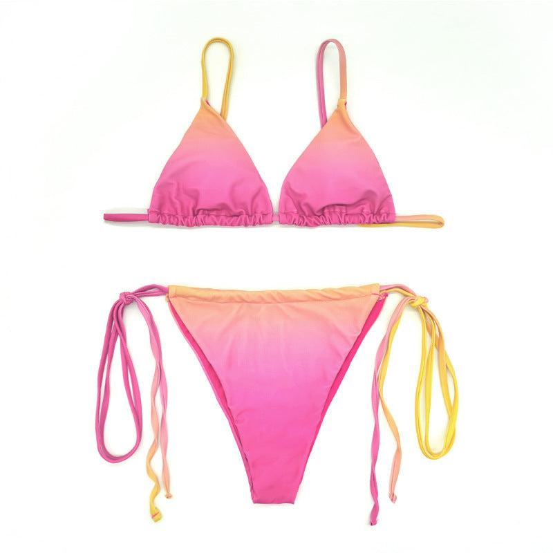 Damen Triangel-Bikini mit trendigem Ombre-Design Echo Archiv
