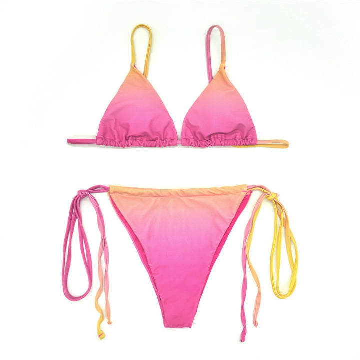 Damen Triangel-Bikini mit trendigem Ombre-Design Echo Archiv