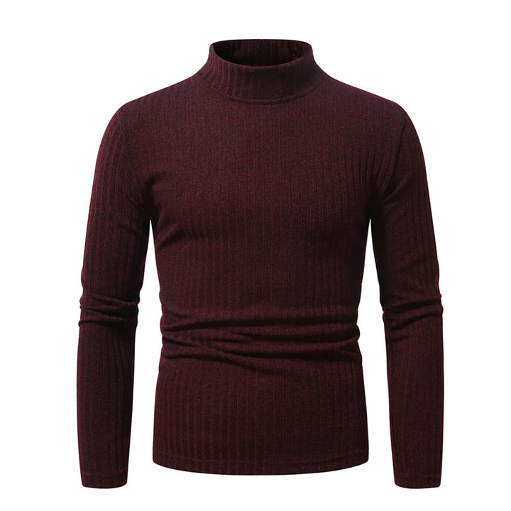 Herren feinstrickender Rollkragenpullover Echoarchiv