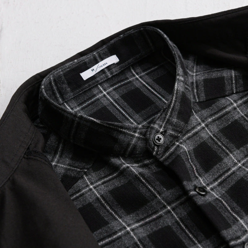 Herren Overshirt-Jacke mit karierter Thermofütterung Echoarchiv