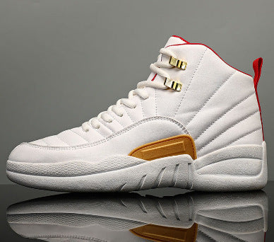 Herren High-Top Basketball-Sneaker mit gepolstertem Knöchelkragen und rutschfester Gummisohle – Norré