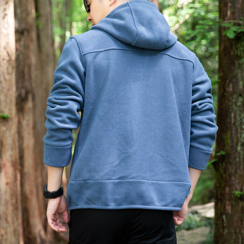 Herren Fleecejacke mit praktischen Taschen Echo Archive