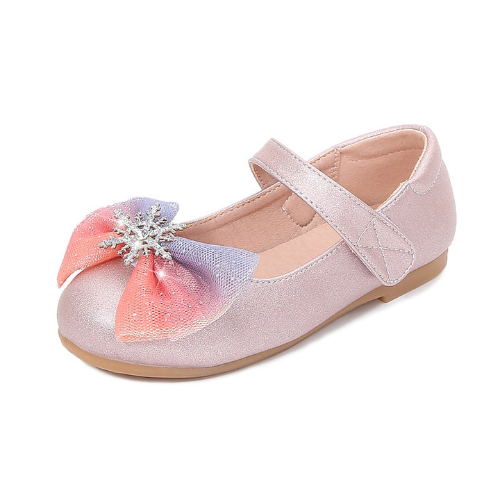 Mädchen Ballerinas mit glitzerndem Schleifen-Design Echo Archiv