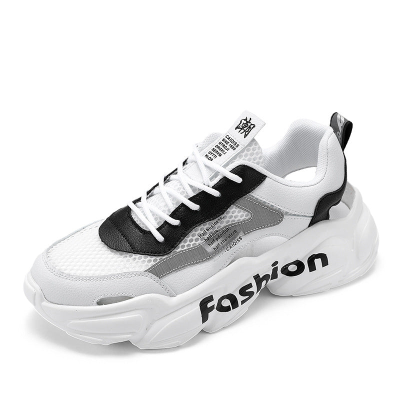 Unisex Voluminöse Chunky-Sneaker mit atmungsaktivem Mesh und profilierter Plateausohle Echoarchiv
