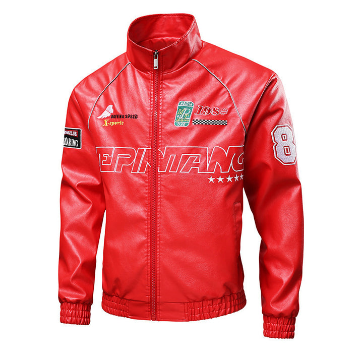 Herren Modische Sportjacke mit Steppdetails Echo Archiv