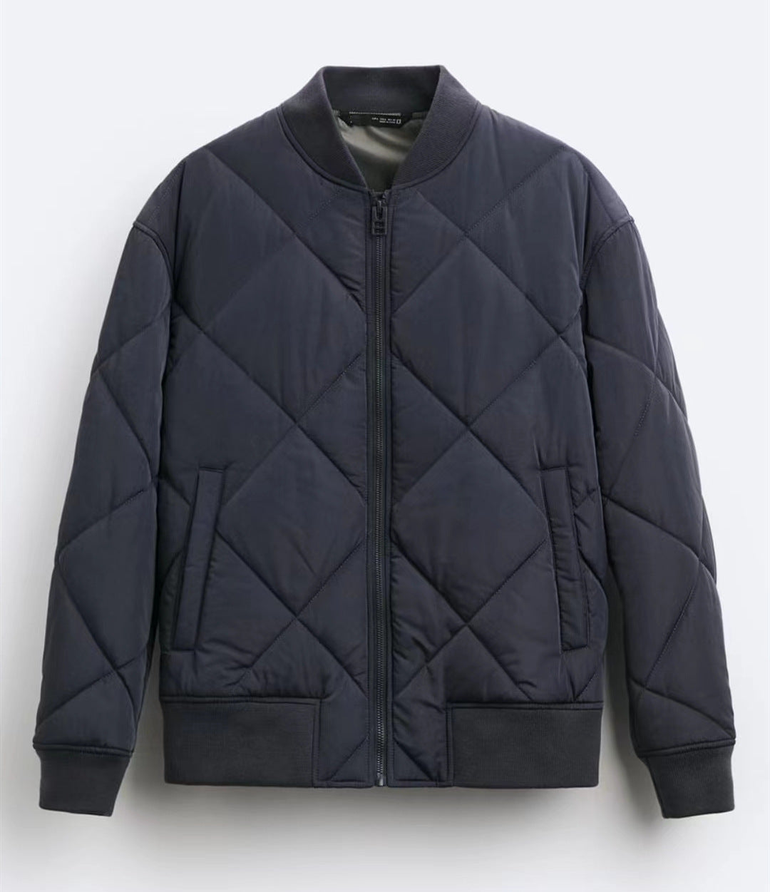 Herren gesteppte Freizeitjacke mit sportlichem Schnitt und seitlichen Taschen Hedi-Mode