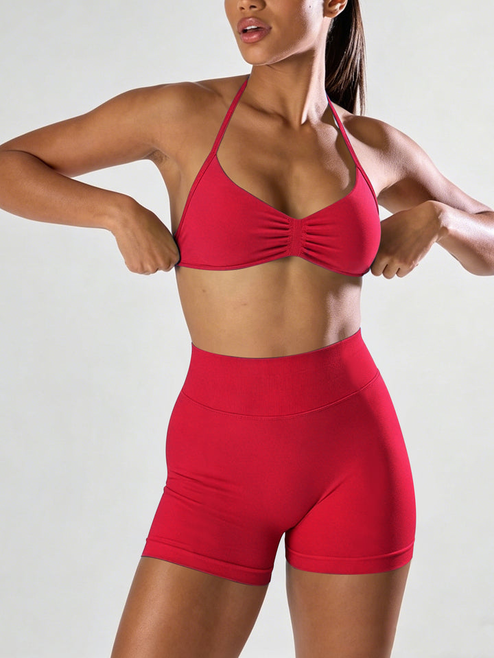 Damen Sportliches Bikini-Set mit hochelastischem Material und verstellbaren Trägern Echo Archiv
