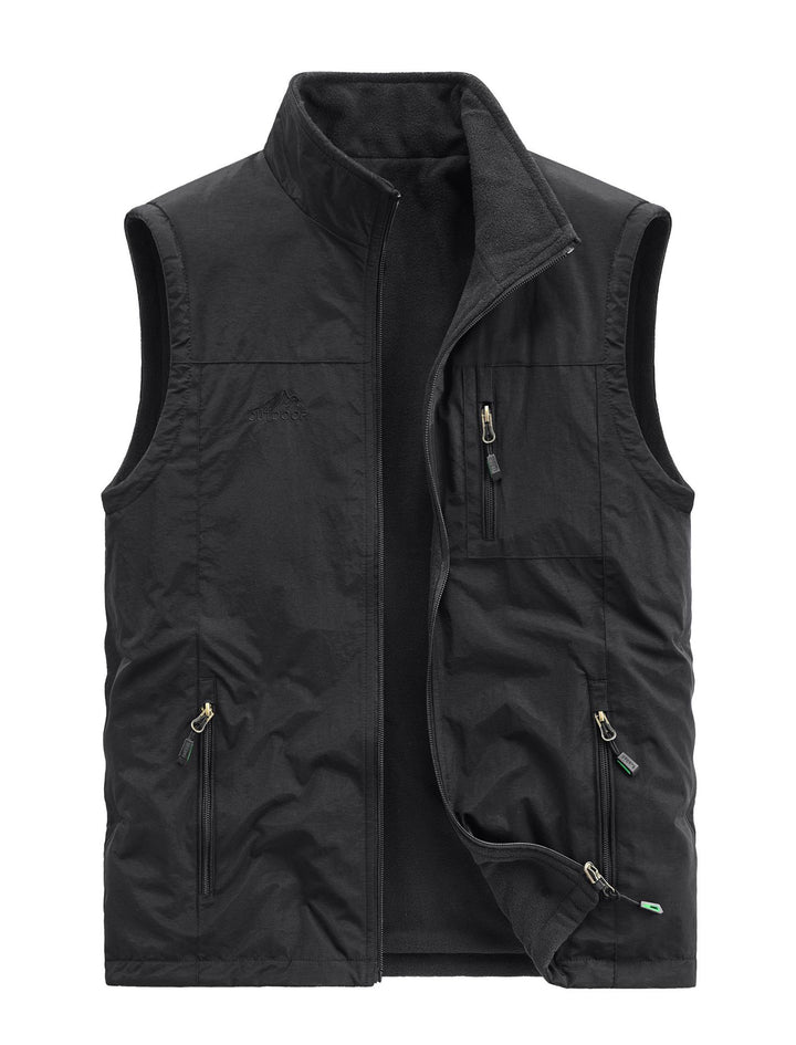 Herren Multifunktionale Fleece-Weste Echo Archiv