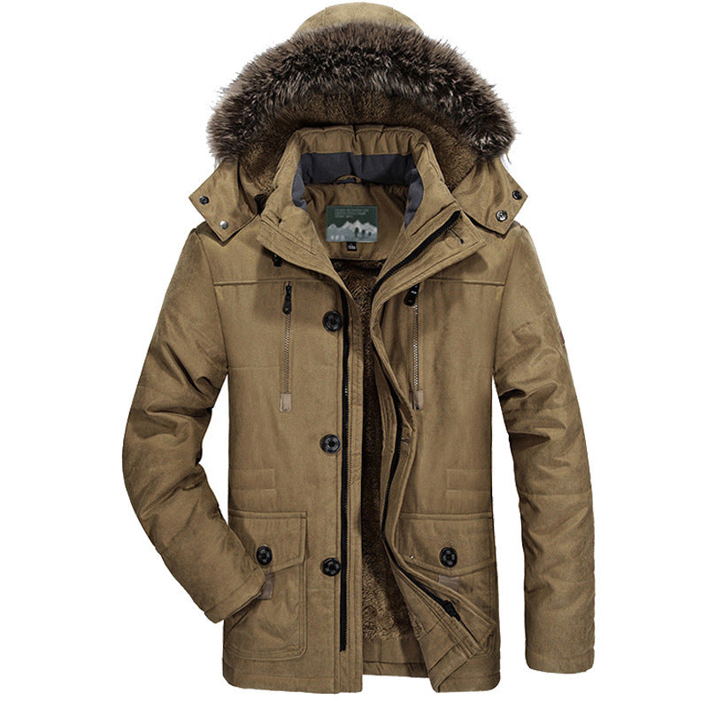 Herren Winterjacke mit Fleece-Futter Echo Archiv