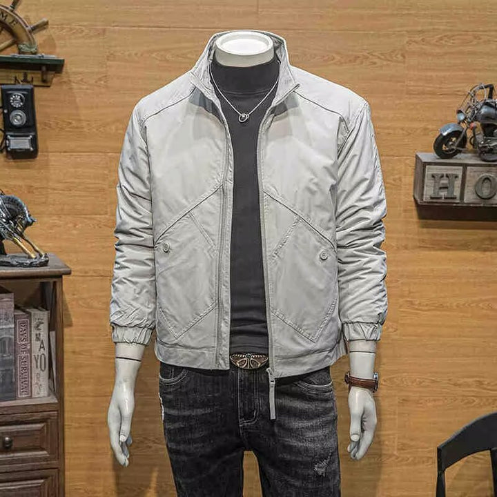 Herren Kurze Steppjacke mit hohem Kragen Echo Archiv