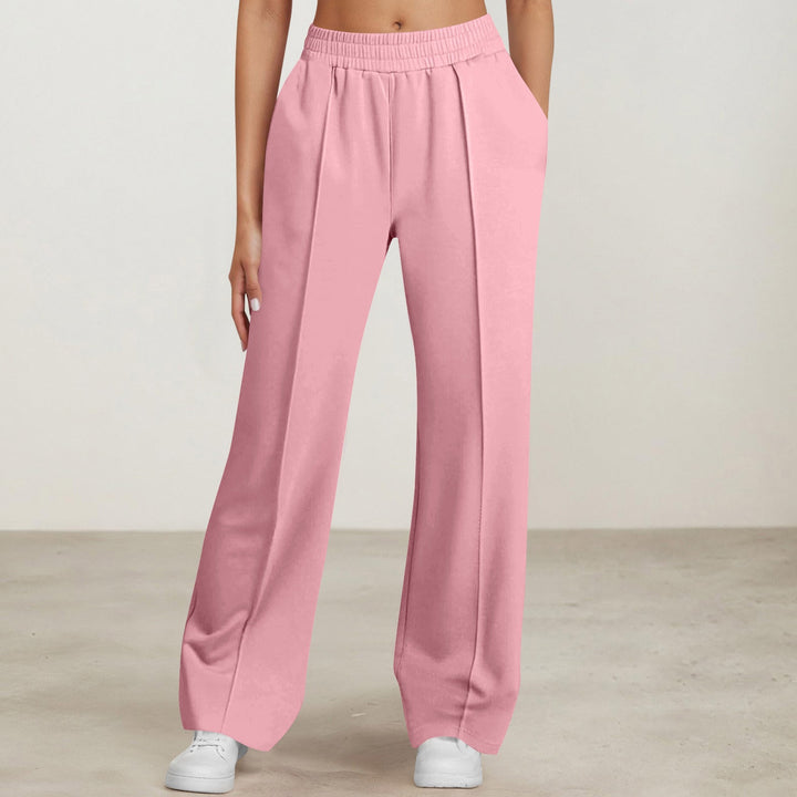 Damen nan elegante Bundfalten-Hose mit hohem Komfortbund, Bügelfalte und seitlichen Eingrifftaschen Echo Archiv