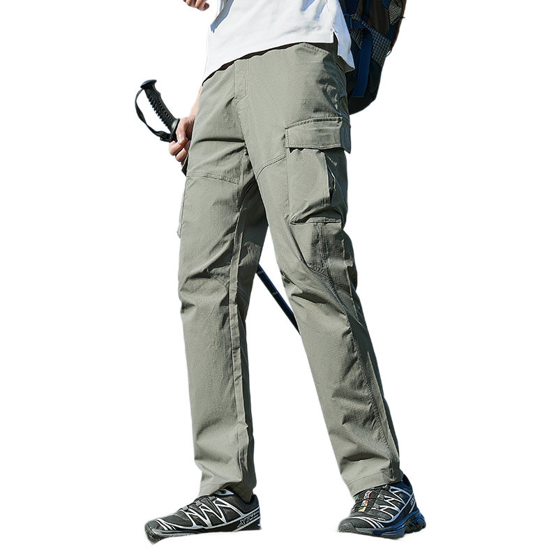 Herren Atmungsaktive Trekking-Cargohose mit Stretch und Mehrfachtaschen Echo Archiv