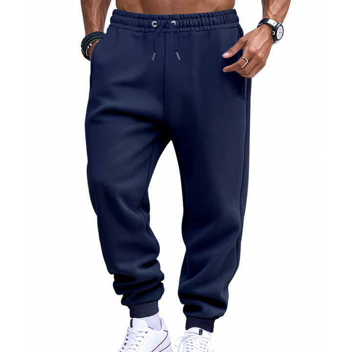 Herren modische Jogginghose mit elastischem Bund und seitlichen Taschen Echoarchiv