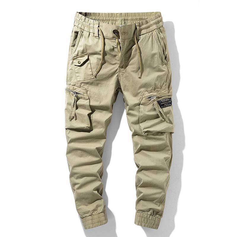 Herren Cargohose mit elastischem Bund und multifunktionalen Taschen Echoarchiv