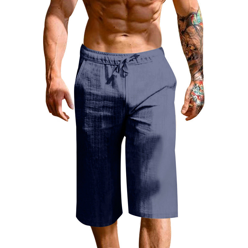 Herren bequeme Sport-Shorts mit elastischem Bund und verstellbarem Kordelzug Echoarchiv