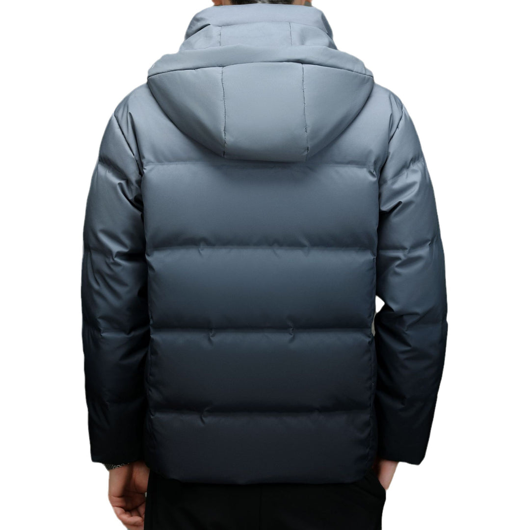 Herren warme Steppjacke mit praktischer Kapuze und innovativer Isolierung Echoarchiv