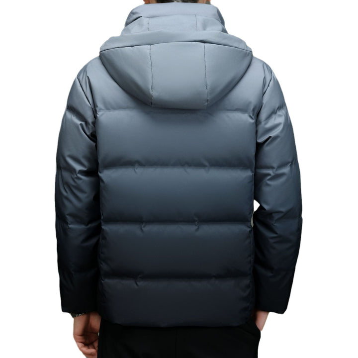 Herren warme Steppjacke mit praktischer Kapuze und innovativer Isolierung Echoarchiv