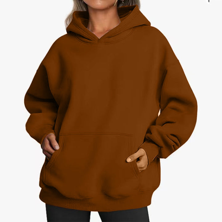 Damen Oversized Kapuzenpullover Echoarchiv