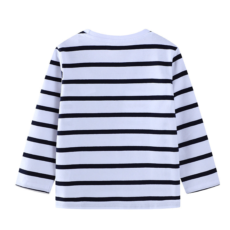 Jungen Langarmshirt mit verspielten Tierapplikationen Echo Archiv
