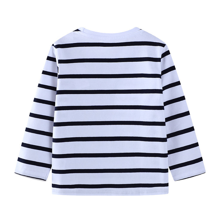 Jungen Langarmshirt mit verspielten Tierapplikationen Echo Archiv