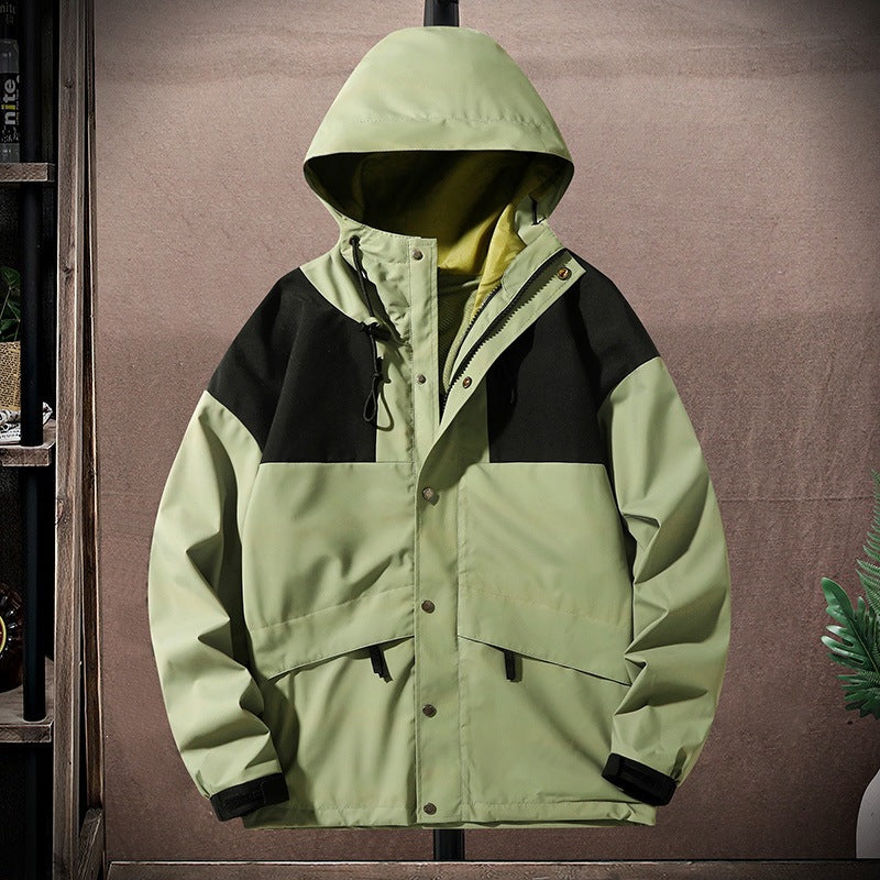 Herren Funktionsjacke mit verstellbarem Kapuzensystem Echo Archiv