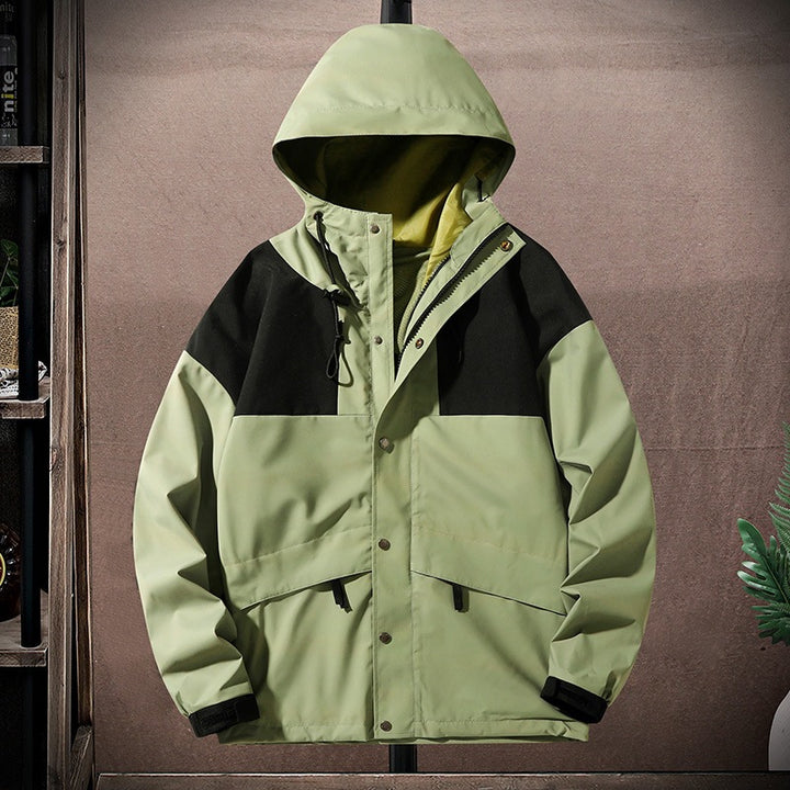 Herren Funktionsjacke mit verstellbarem Kapuzensystem Echo Archiv