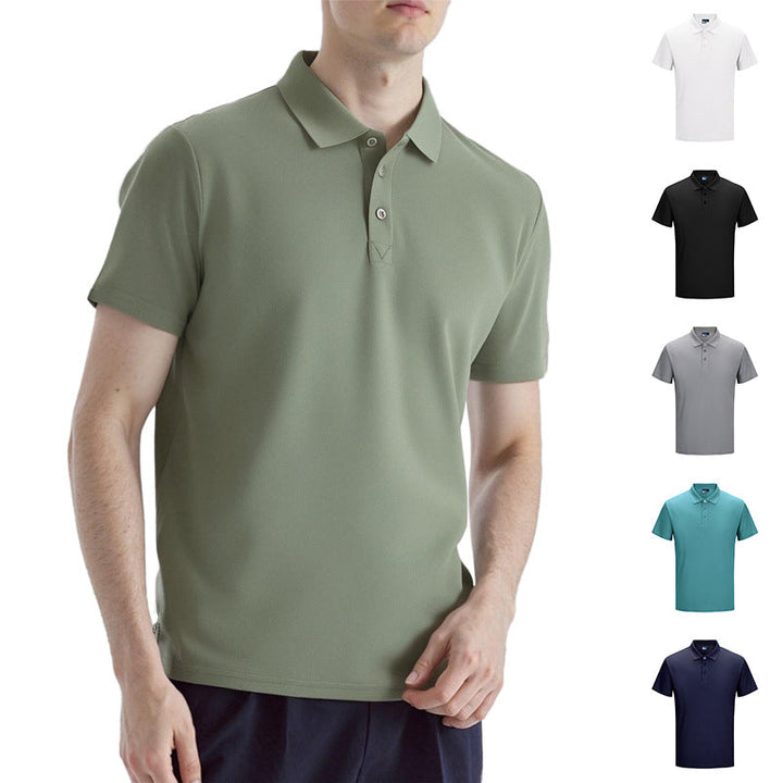 Herren Polohemd mit Echoarchivrnem Schnelltrocknungsstoff und eleganter Passform Echoarchiv