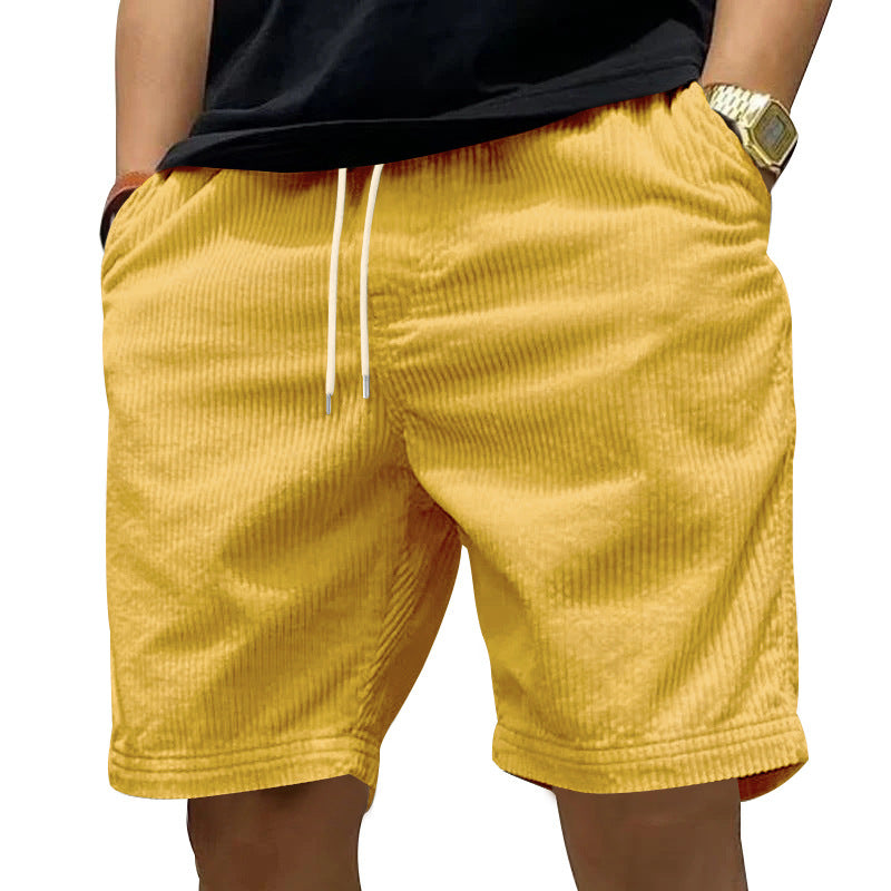Herren bequeme Freizeithose aus strukturiertem Cordstoff Echoarchiv