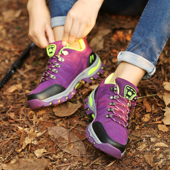 Damen Robuster Trekking‑Halbschuh mit profiliertem Outdoor‑Grip und gepolstertem Komfortfutter Echo Archiv