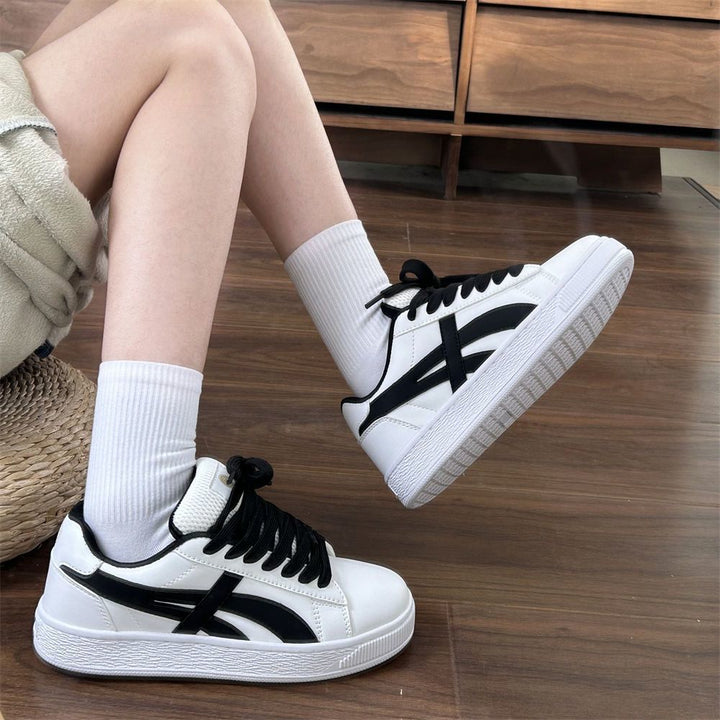 Damen Modische Sneakers mit hoher Gummisohle und atmungsaktivem Obermaterial Echo Archiv