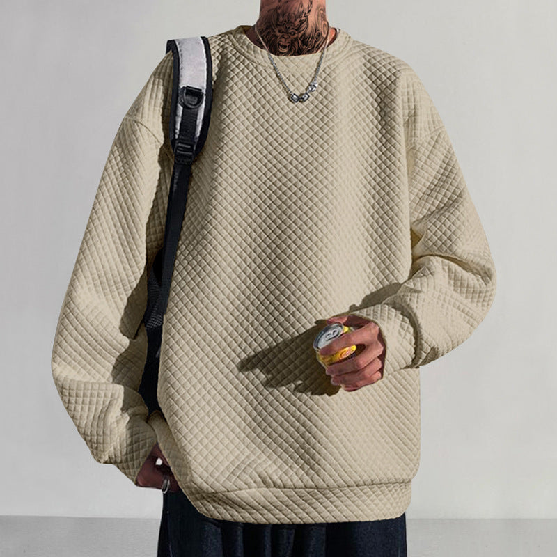 Herren Sweatshirt mit strukturiertem Design Echoarchiv