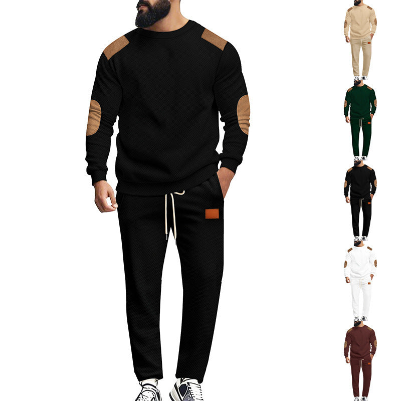 Herren modischer Sweatshirt- und Jogginghosen-Set Echoarchiv
