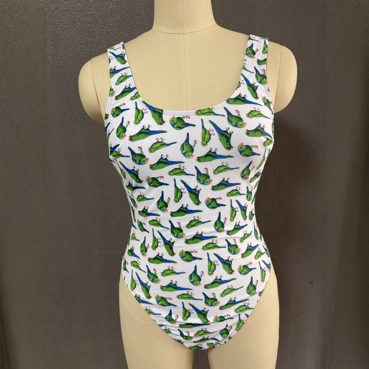 Damen Eleganter Einteiler mit floralem Muster Echo Archiv