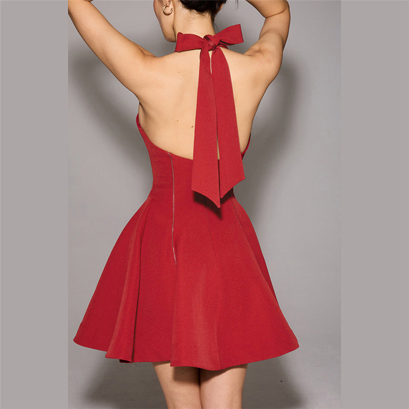 Damen sportliches Badekleid mit verstellbarem Kragen und integrierten Shorts Echo Archiv