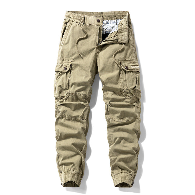 Herren Cargo-Jogginghose im Utility‑Stil mit elastischem Tunnelzugbund und verstärkten Kniepaneelen Echo Archiv