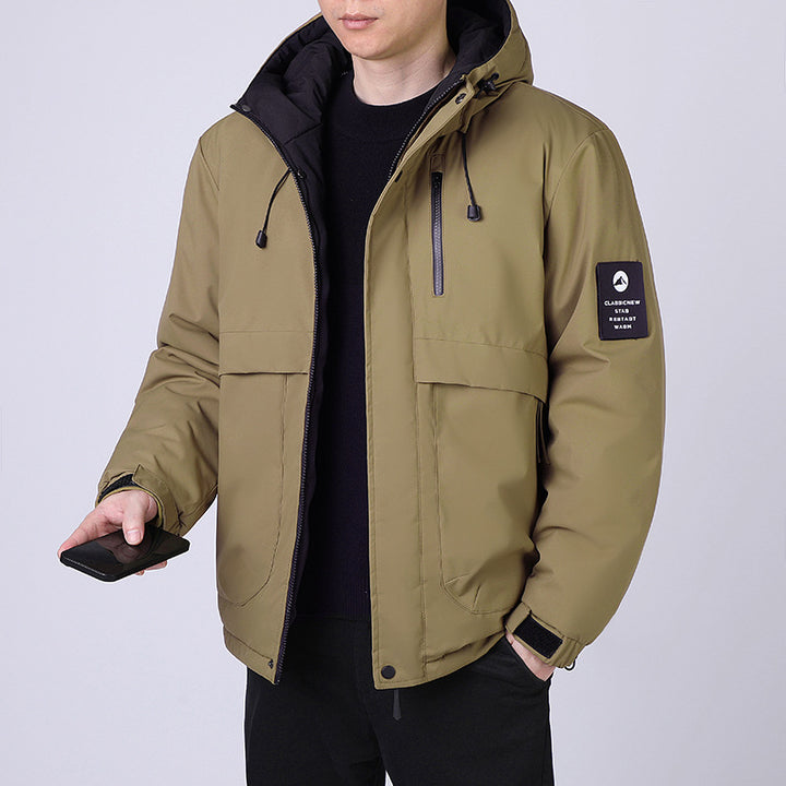 Herren isolierte Outdoor-Jacke Echoarchiv