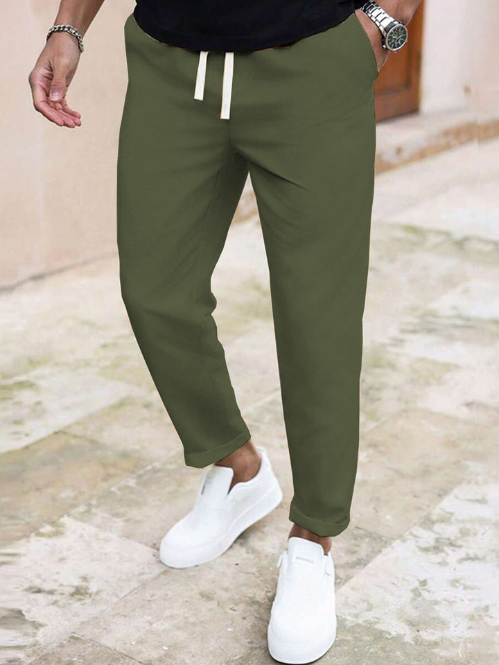 Herren Freizeithose mit elastischem Bund und praktischen Taschen Echoarchiv
