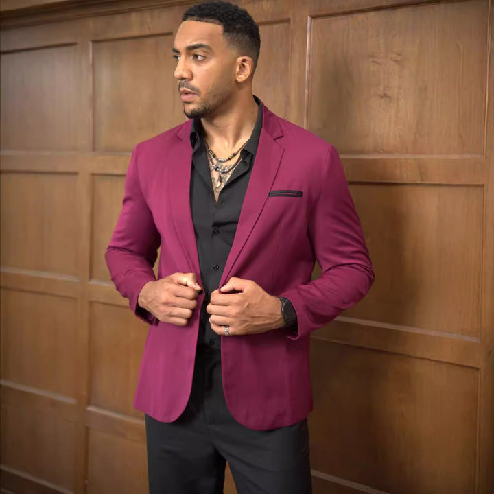 Herren eleganter Blazer mit modernem Schnitt und stilvollen Details Echoarchiv