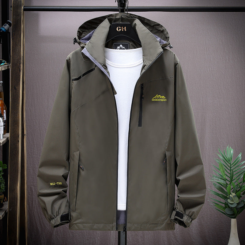 Herren Funktionale Outdoorjacke Echo Archiv