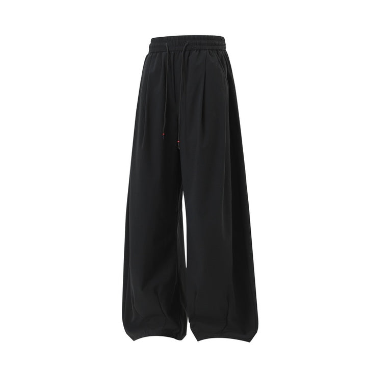 Damen Extraweite Palazzo‑Hose im Oversize‑Baggy‑Schnitt mit Elastbund & Tunnelzug Echoarchiv